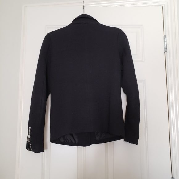 Dorothy Perkins Moto Wool Coat XS - Picture 4 of 7